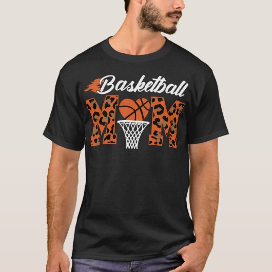 T-shirt Maman du basket (Devant)