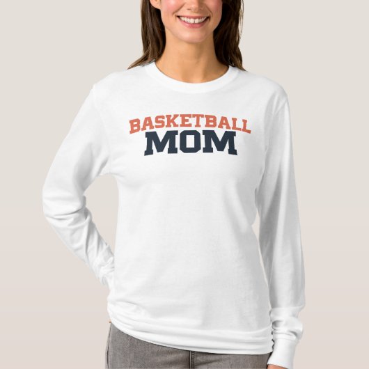 T-shirt Maman du basket (Devant)