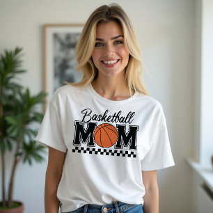 T-shirt Maman du basket