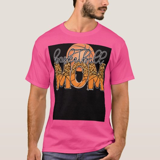 T-shirt Maman du basket (Devant)