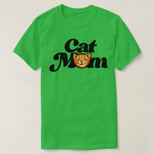 T-shirt Maman du chat9 (Design devant)