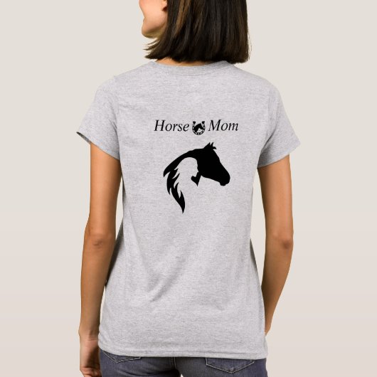 T-shirt Maman du cheval (Dos)