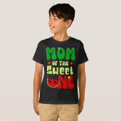 T-shirt Maman du doux pastèque fruit été (Devant entier)