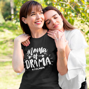 T-shirt Maman du Drama #petite maman fête des mères marran