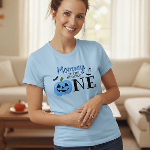 T-shirt Maman Du Éffrayant Un Halloween 1er Anniversaire