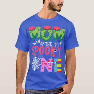 T-shirt Maman Du Éffrayant Un Halloween Premier Anniversai