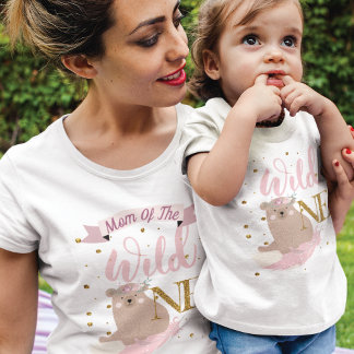 T-shirt Maman du Fils d'une fille anniversaire
