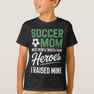 T-shirt Maman du Foot La Plupart des Gens Regardent Leurs