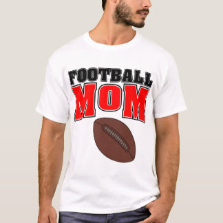 T-shirt Maman du football