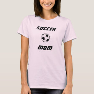 T-shirt Maman du football