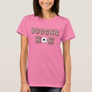 T-shirt Maman du football