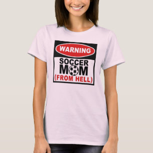 T-shirt Maman du football d'enfer