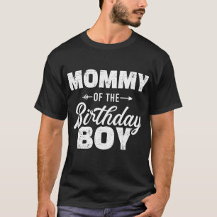 T-shirt Maman du garçon d'anniversaire fils correspondant