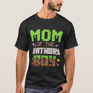 T-shirt Maman du garçon d'anniversaire Vidéo Partie Joueur