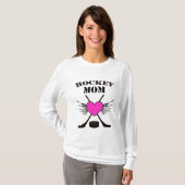 T-shirt Maman du hockey (Devant entier)