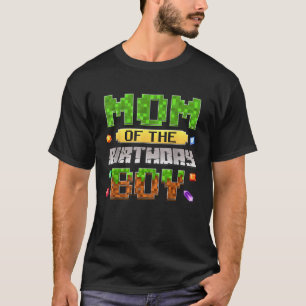 T-shirt Maman Du Jeu D'Anniversaire Joueur Vidéo De La Fêt