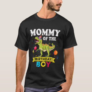 T-shirt Maman Du Jour D'Anniversaire Dinosaure T Rex Corre