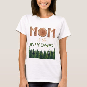T-shirt Maman Du Joyeux Anniversaire Du Camper