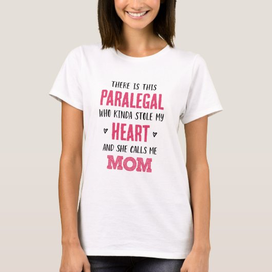 T-shirt Maman du Paralegal (Devant)