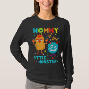 T-shirt Maman Du Petit Monstre Anniversaire Famille Monste