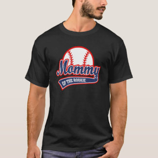 T-shirt Maman du rookie baseball graphique vintage