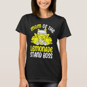 T-shirt Maman Du Stand De Lemonade Boss Lemon Juice Busine