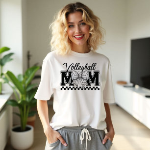 T-shirt Maman du volley