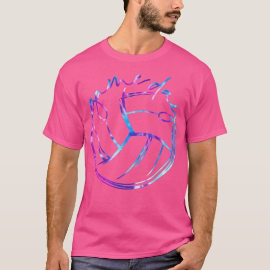 T-shirt Maman du volley (Devant)