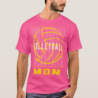 T-shirt Maman du volley