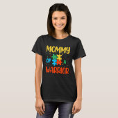 T-shirt Maman D'Un Guerrier (Devant entier)