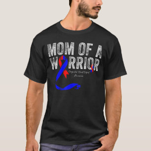T-shirt maman d'un Warrior CHD Défaut cardiaque congénital