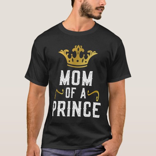 T-shirt Maman d'une mère du prince&#39 ; s Jour Maman &amp (Devant)