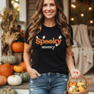 T-shirt Maman effrayante Halloween 2026