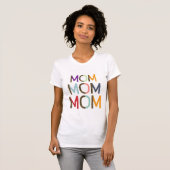 T-shirt Maman Élégant Blanc (Devant entier)