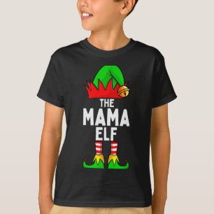 T-shirt Maman Elfe Noël en famille assorties Femmes