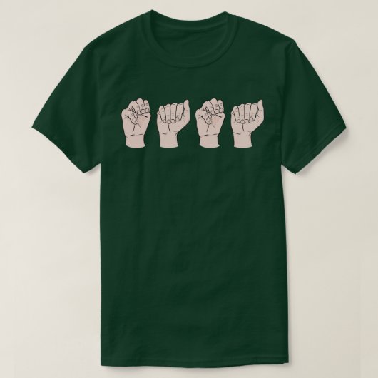 T-shirt Maman en ASL (Design devant)