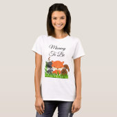 T-shirt Maman en bois Créatures Chemise Maternité (Devant entier)