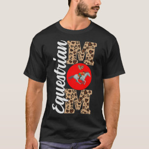 T-shirt Maman équestre Motheru2019s Jour Sport équestre