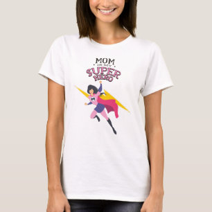 T-shirt Maman est mon super-héros