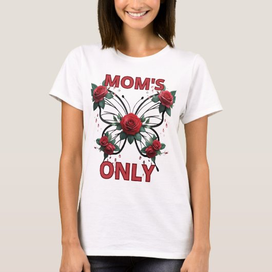 T-shirt "Maman est seule" (Devant)