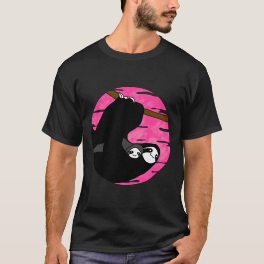 T-shirt Maman Et Fente De Bébé (Devant)