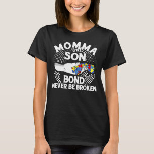 T-shirt Maman et Son Bond ne jamais être cassé autisme m