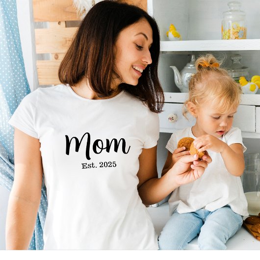 T-shirt Maman établie