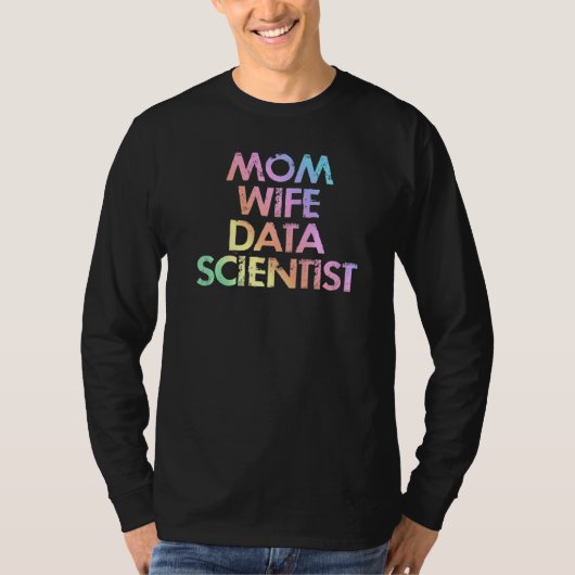 T-shirt Maman Femme Data Scientifique Analyste Données Ana (Devant)
