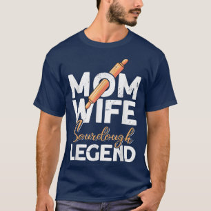 T-shirt Maman Femme Légende du pâte à pain - Pain à pâte à