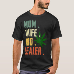 T-shirt Maman Femme Revendeur Cbd Huile Cbd Ventes Affilié