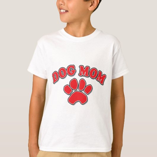 T-shirt Maman Fête du chien (Devant)