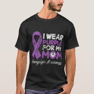 T-shirt Maman Fibro mère Fibromyositis Soutien Grunge