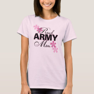 T-shirt Maman fière d'armée