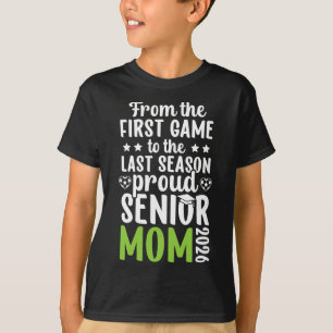 T-shirt Maman fière de soccer senior 2026 Maman de senior
